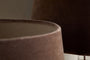 Mendai Velvet & Linen Lampshade - Mocha