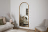 Murwara Full Length Mirror - Antique Brass