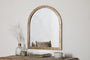 Murwara Wall Mirror - Antique Brass