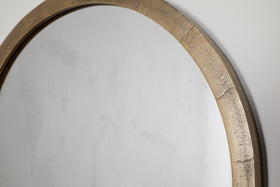Murwara Wall Mirror - Antique Brass
