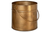 Mosat Iron Fireside Bucket - Antique Brass