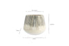 Matamba Ceramic Wall Hung Planter
