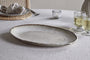 Malia Large Oval Platter - Cream