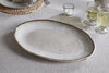 Malia Large Oval Platter - Cream