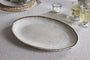 Malia Large Oval Platter - Cream