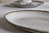 Malia Large Oval Platter - Cream