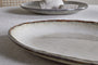 Malia Large Oval Platter - Cream