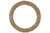 Madhi Wire Ball Wreath - Brass