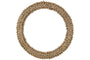 Madhi Wire Ball Wreath - Brass