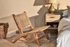 Madrisana Acacia & Rattan Woven Chair