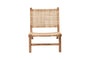 Madrisana Acacia & Rattan Woven Chair