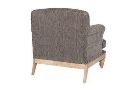 Maganda Cotton Armchair - Charcoal
