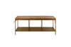 Mahi Iron & Leather Bench