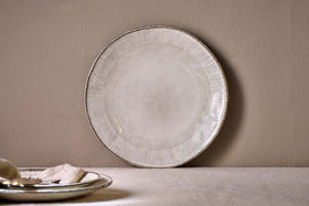 Malia Dinner Plate - Cream