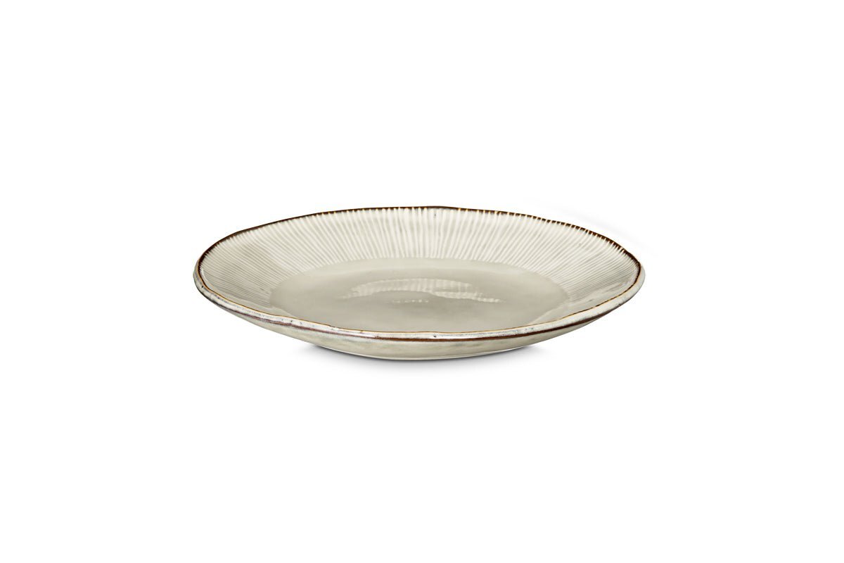Malia Side Plate - Cream