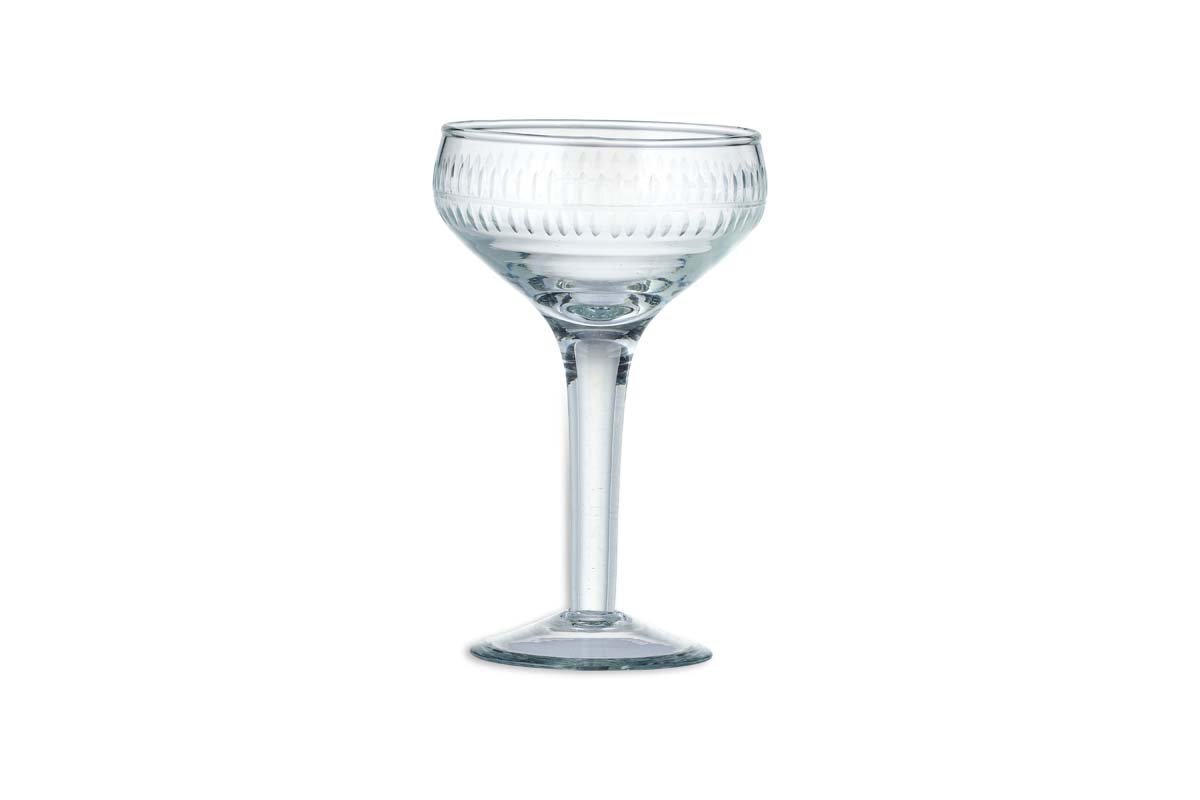 Mila Champagne Glass - Clear - (Set of 4)