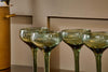 Mila Champagne Glass - Dark Emerald - (Set of 4)