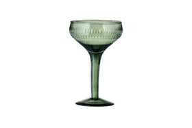 Mila Champagne Glass - Dark Emerald - (Set of 4)