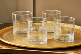Mila Tumbler - Clear (Set of 4)