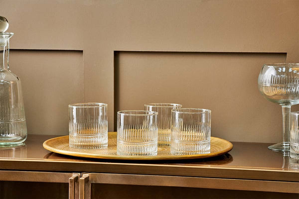 Mila Tumbler - Clear (Set of 4)