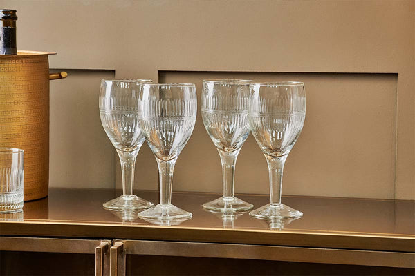 Mila Wine Glass - Clear (Set of 4)