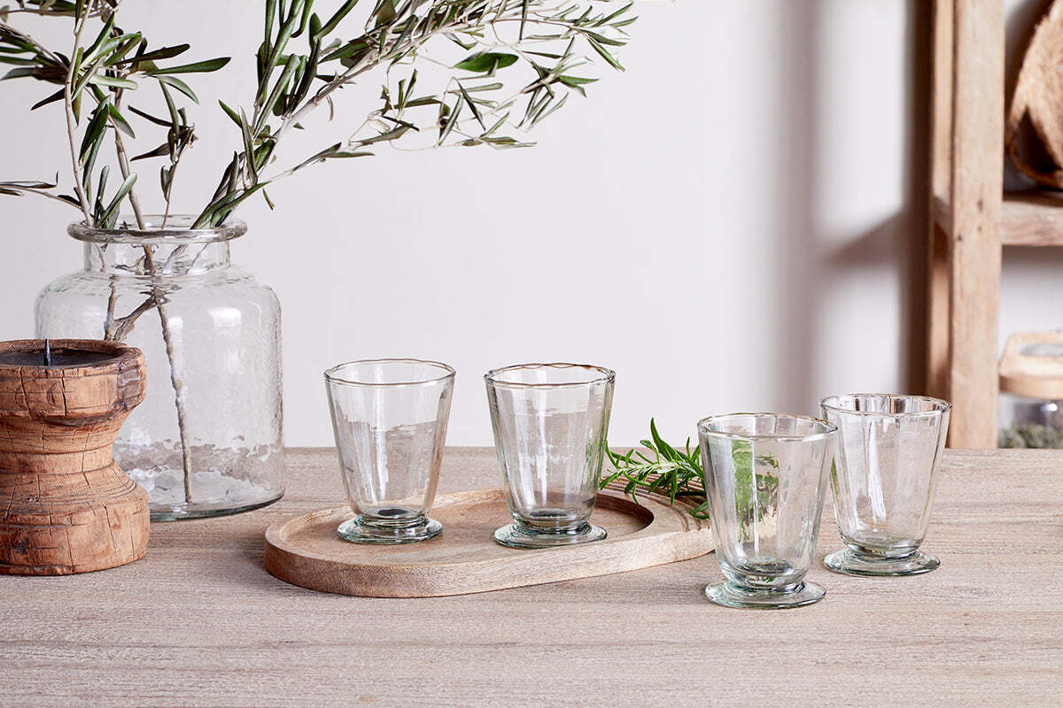 Minati Tumbler - Clear - (Set of 4)