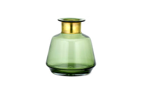 Miza Glass Vase - Green
