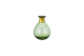 Miza Mini Glass Vase - Green