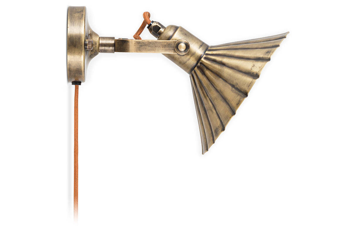 Moti Wall Lamp - Antique Brass