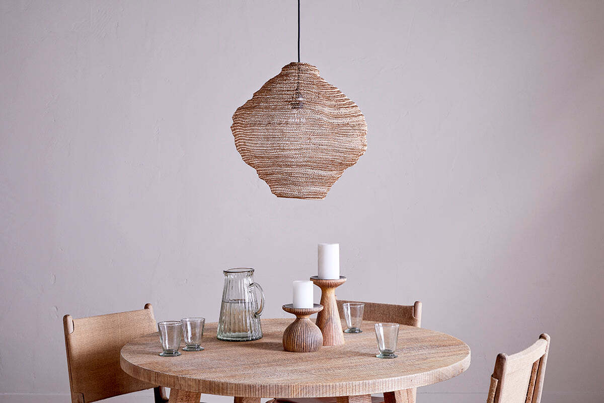 Mukuni  Wire Lampshade - Brass - Small