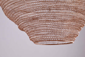 Mukuni  Wire Lampshade - Brass - Small