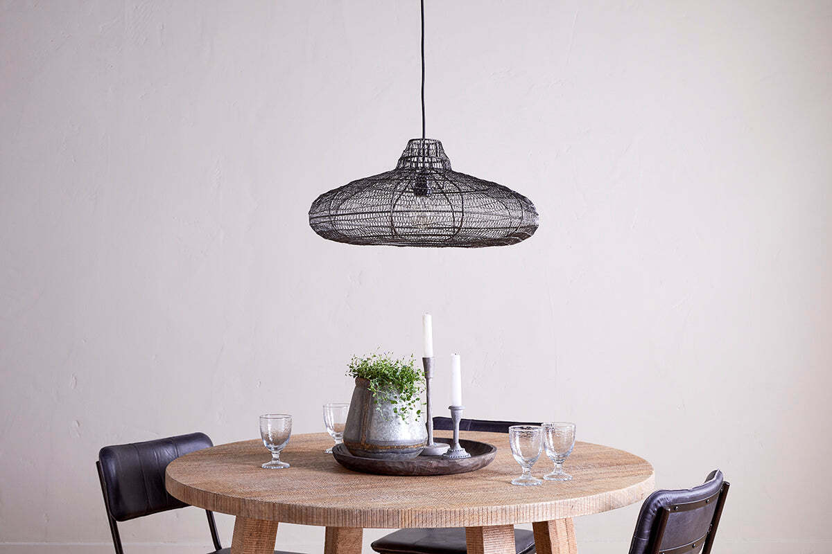 Mukuni Wire Lampshade - Bronze/Black