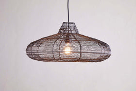 Mukuni Wire Lampshade - Bronze/Black