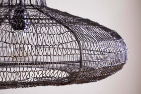 Mukuni Wire Lampshade - Bronze/Black