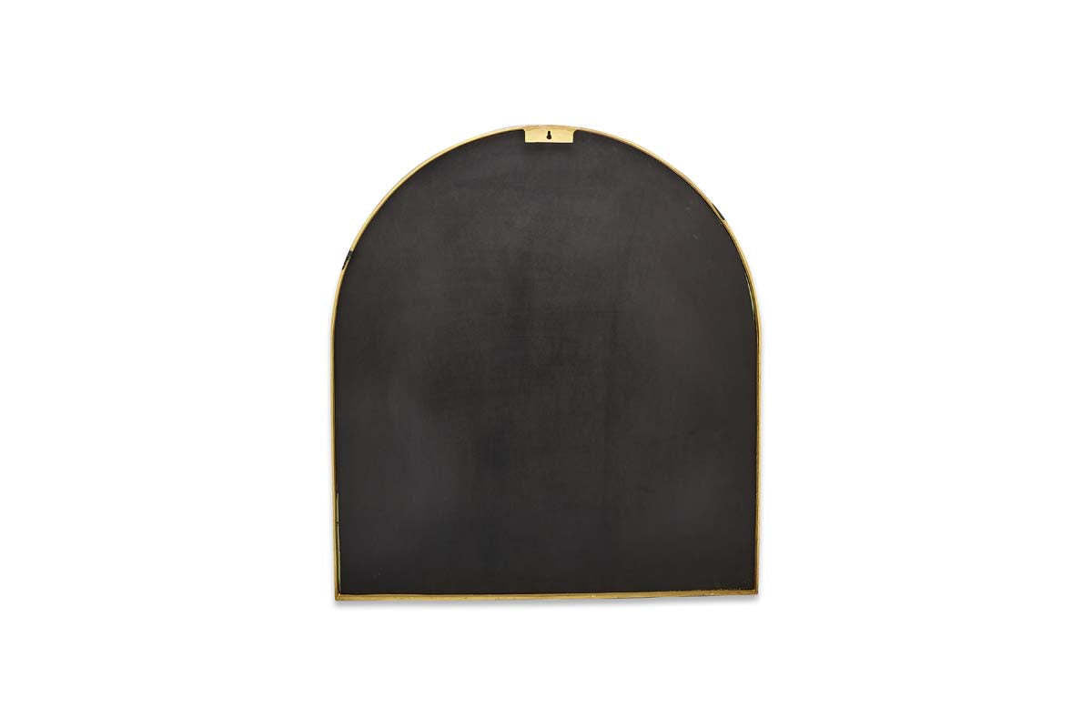 Murwara Arch Mirror - Antique Brass