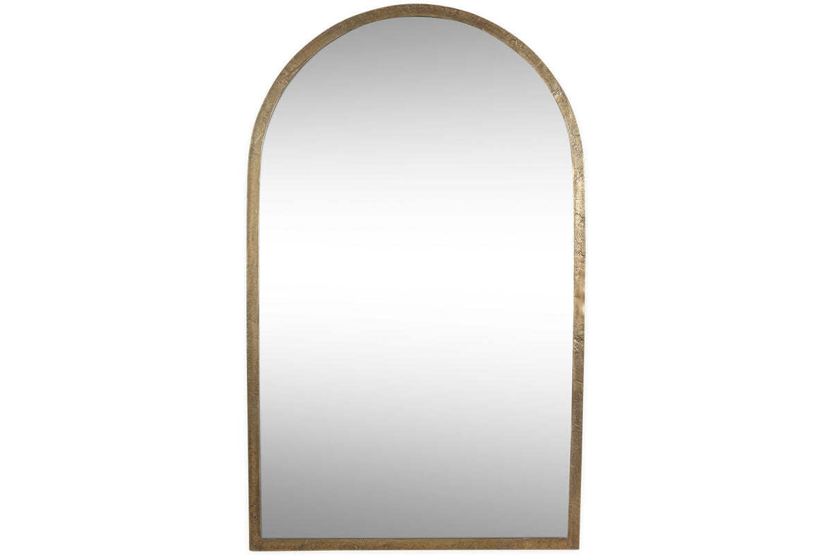 Murwara Full Length Arched Mirror - Antique Brass