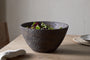 Nyati Wooden Serving Bowl - Dark Brown - Large