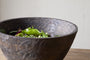 Nyati Wooden Serving Bowl - Dark Brown - Large