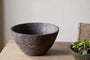 Nyati Wooden Serving Bowl - Dark Brown - Large