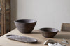 Nyati Wooden Serving Bowl - Dark Brown - Large