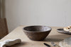 Nyati Wooden Serving Bowl - Dark Brown - Small