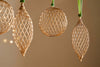 Nirav Wire Baubles - Brass (Set of 4)