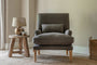 Nalla Wool Armchair - Charcoal