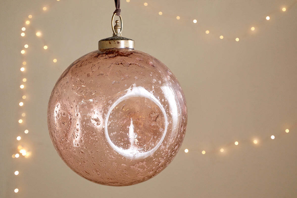 Nishan Pinched Giant Bauble - Copper