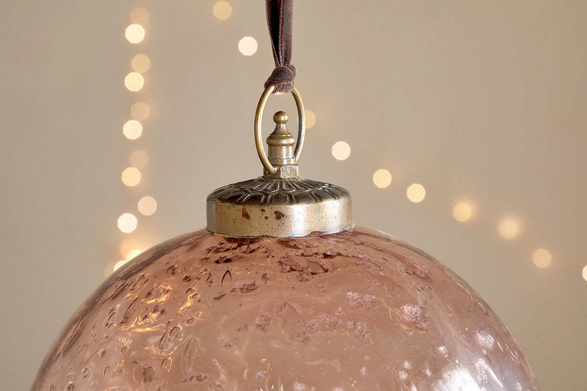 Nishan Pinched Giant Bauble - Copper