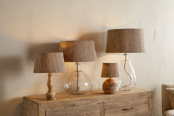 Nadee Banana Leaf Lampshade - Natural