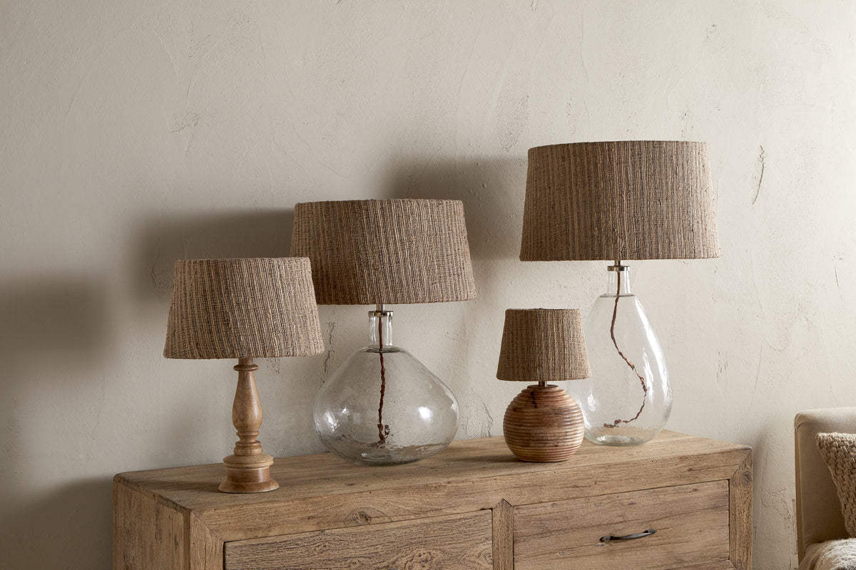 Nadee Banana Leaf Lampshade - Natural