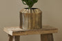 Nabara Cast Aluminium Planter - Antique Brass