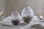 Essan Recycled Glass Opening Egg - Clear
