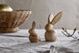 Khara Mango Wood Rabbit Standing Decoration - Natural